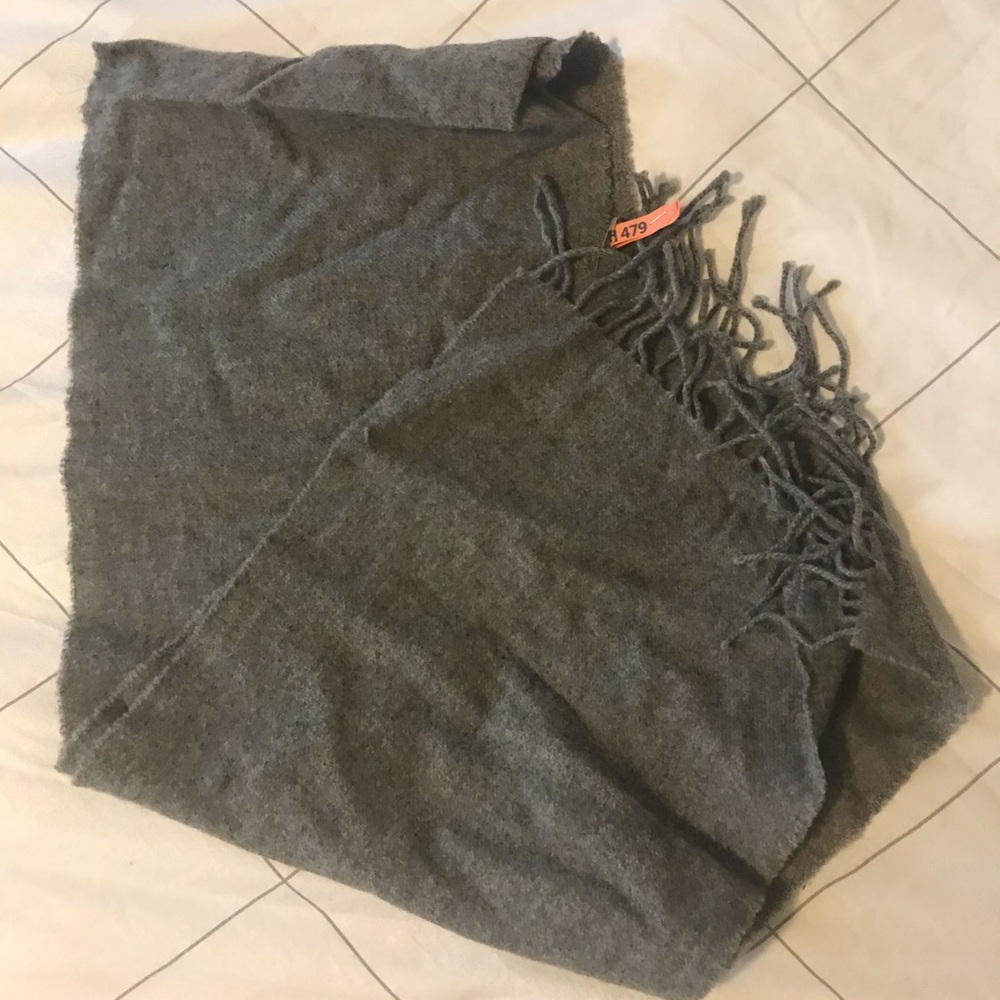 Gray Muji Scarf